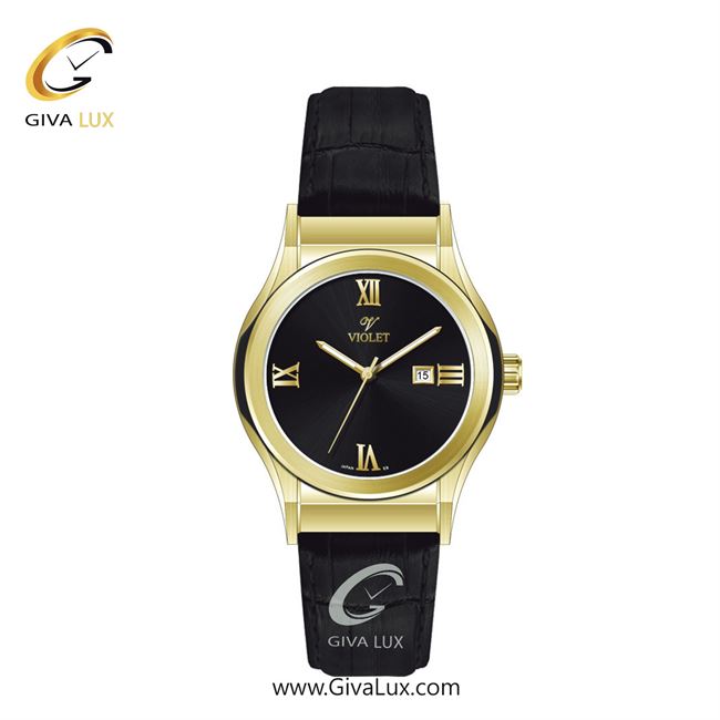 ساعت مچی اورجینال زنانه ویولت VIOLET طلایی | مشکی| مشکی| کد رفرنس 0565/2